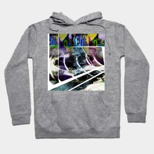 mazatlan in pop art collage ecopop mexican beach Hoodie